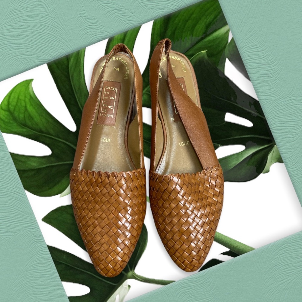 Rave leather shoes ✨size 9